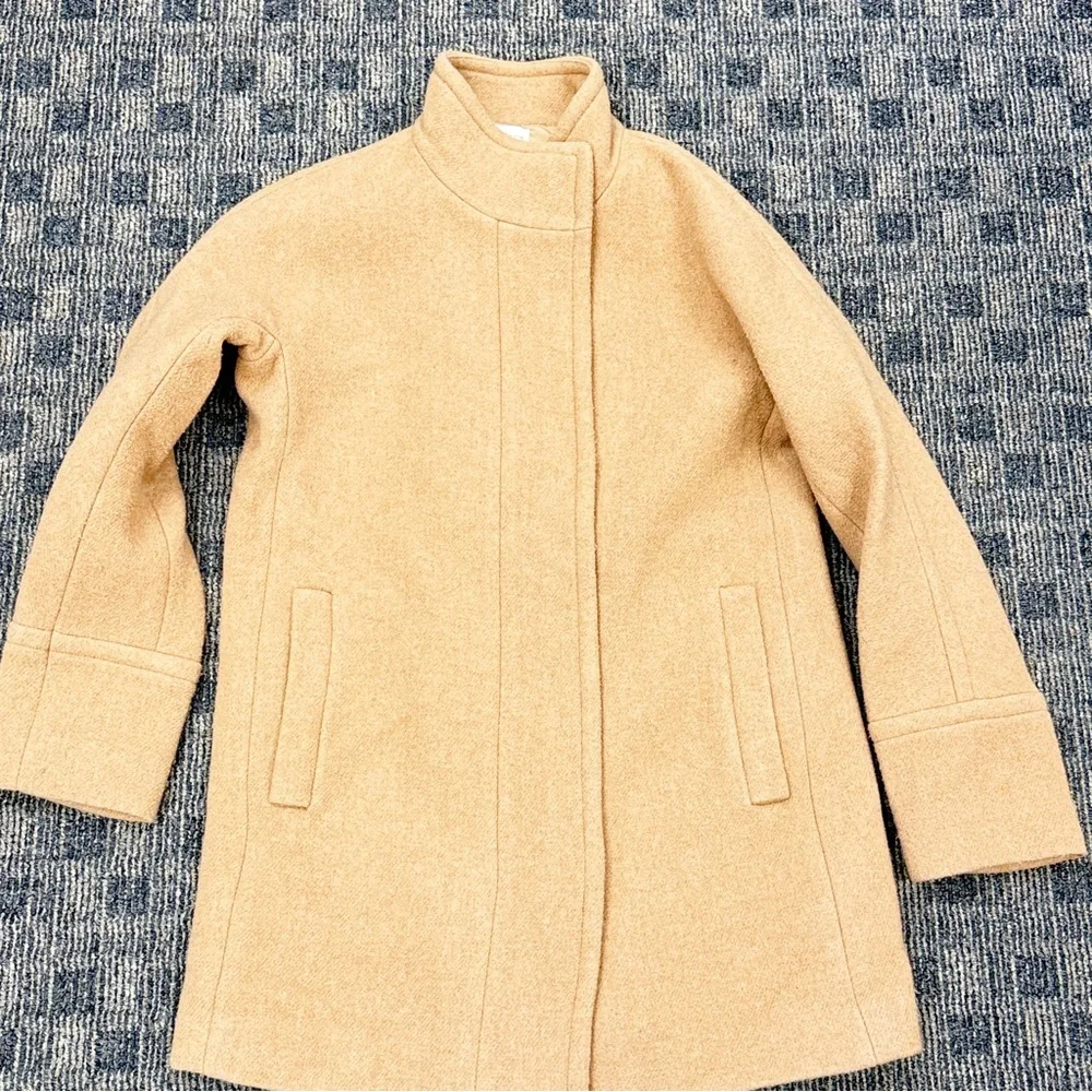 J. Crew Women's Camel Wool Jacket Sz 6‎